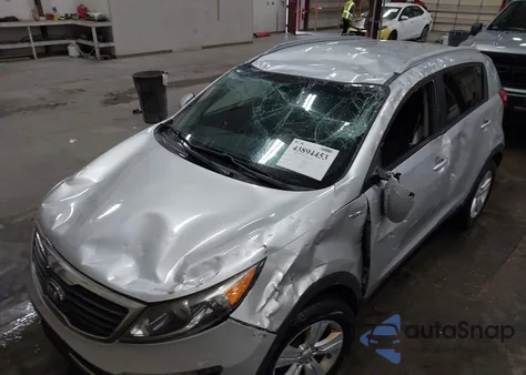 2013 Kia Sportage Lx from USA, damaged, VIN KNDPBCA28D7409225